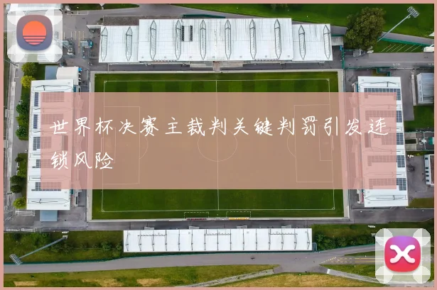 世界杯决赛主裁判关键判罚引发连锁风险